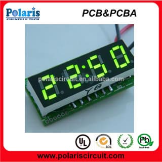 China Manufacture Hot Sale Digital Clock Printed Circuit Boa